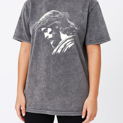 Jesus with Crown of Thorns T-Shirt