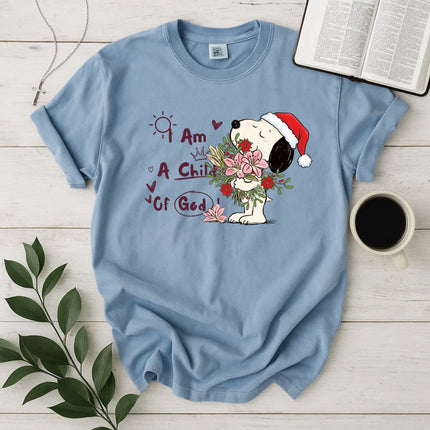 I Am A Child Of God Snoopy Comfort Color T-Shirt