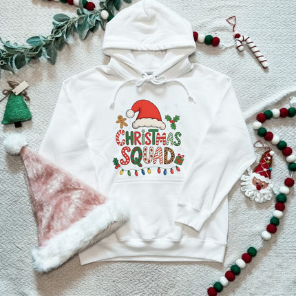 Christmas Squad Christmas Hoodie for Adults