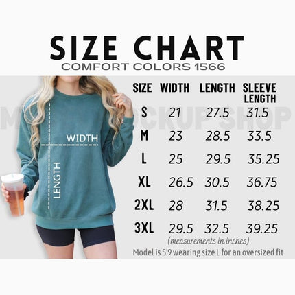 Comfort Colors Meow-ry Christmas Sweatshirt