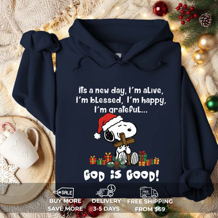 God Is Good Snoopy Hoodie