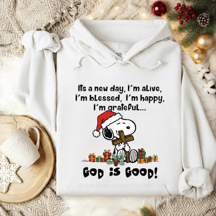 God Is Good Snoopy Hoodie