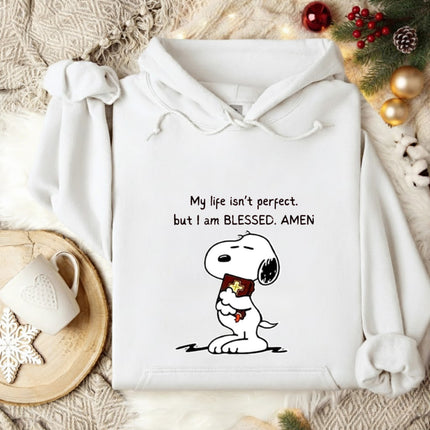 I Am Blessed Amen Snoopy Hoodie