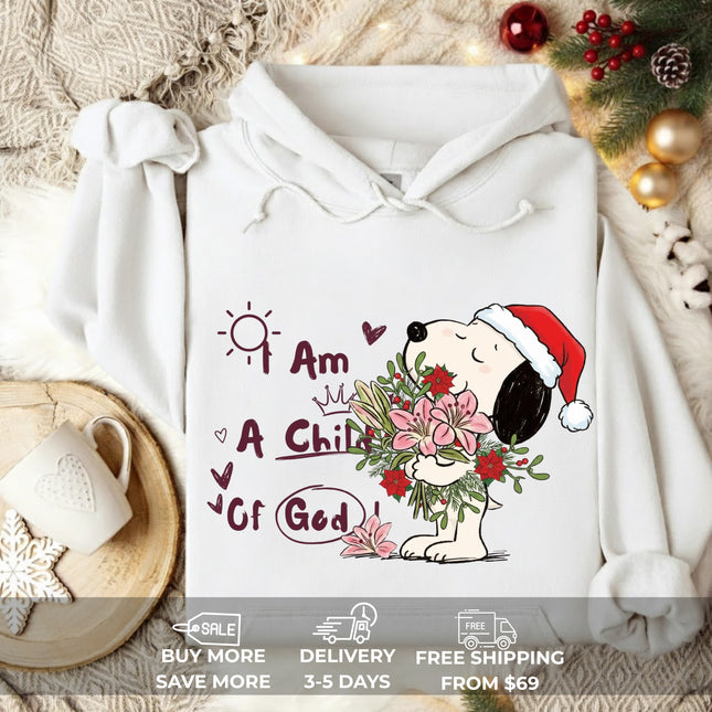 I Am A Child Of God Snoopy Hoodie