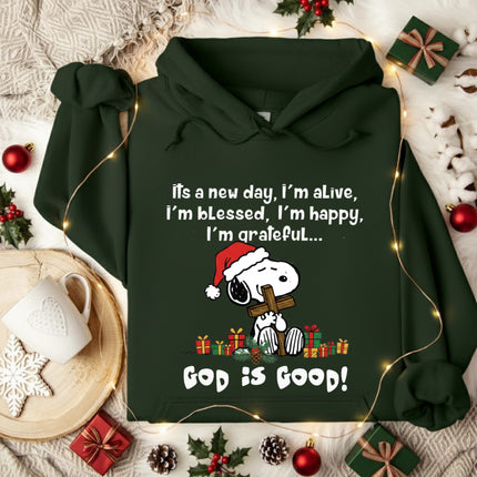 God Is Good Snoopy Hoodie