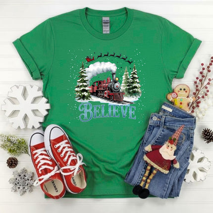 The Polar Express Gildan T-Shirt for Adults