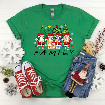 Family Christmas Gildan T-Shirt for Adults