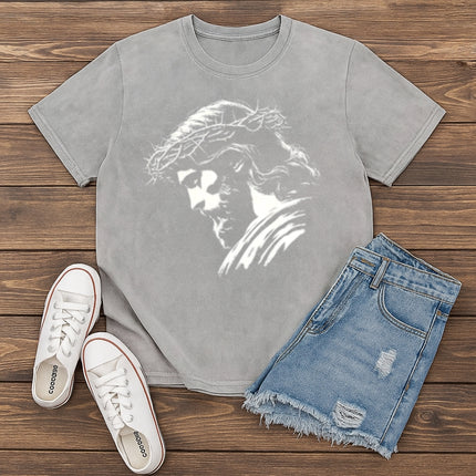 Jesus with Crown of Thorns T-Shirt