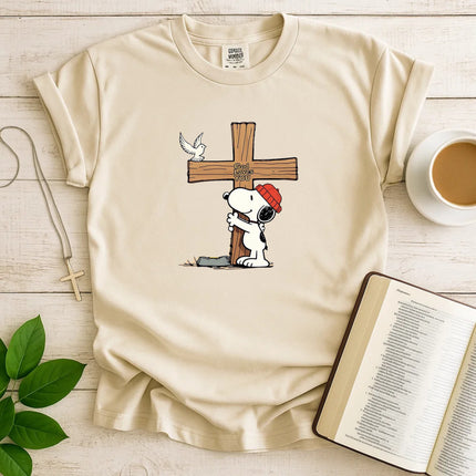 God Loves You Snoopy Comfort Color T-Shirt