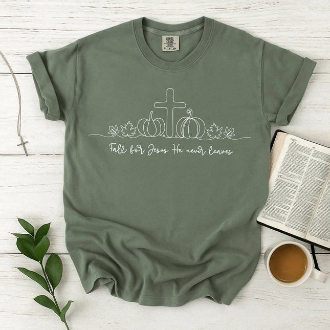 Comfort Color Fall for Jesus Christian T-shirt