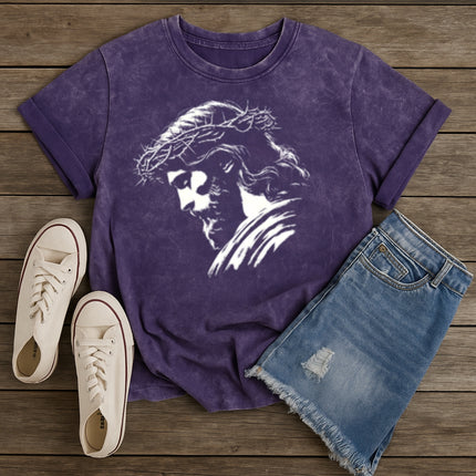 Jesus with Crown of Thorns T-Shirt