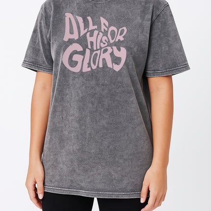 All For His Glory Christian T-Shirt