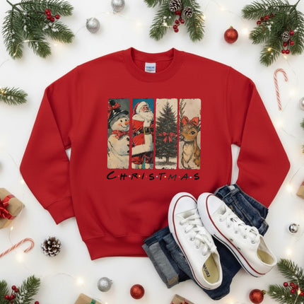 Christmas Icons Christmas Sweatshirt for Kids