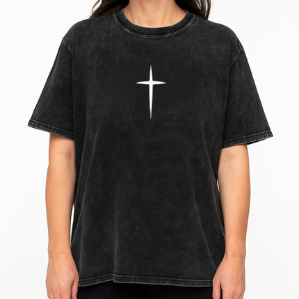 Minimalist Christian Cross T-Shirt