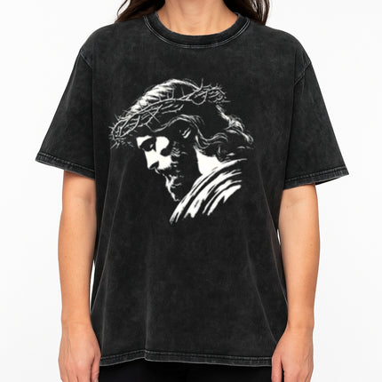 Jesus with Crown of Thorns T-Shirt
