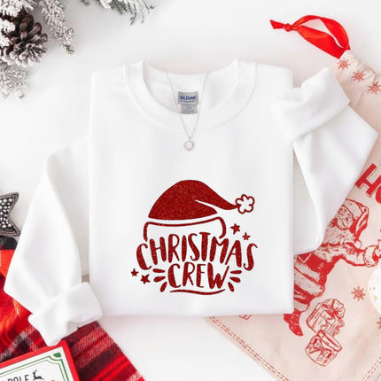 Christmas Crew Christmas Gildan Sweatshirt for Adults