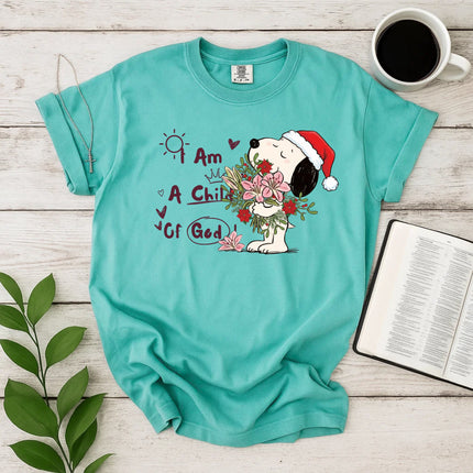 I Am A Child Of God Snoopy Comfort Color T-Shirt