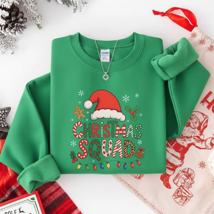 Christmas Squad Christmas Gildan Sweatshirt for Adults