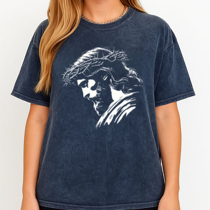 Jesus with Crown of Thorns T-Shirt