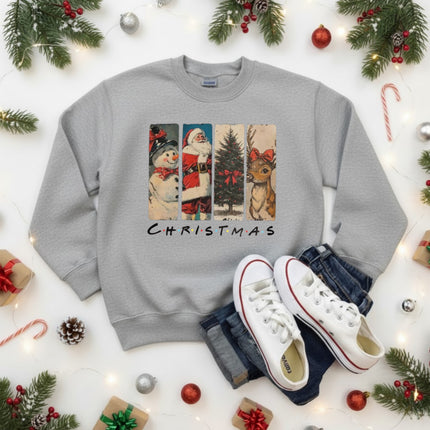 Christmas Icons Christmas Sweatshirt for Kids