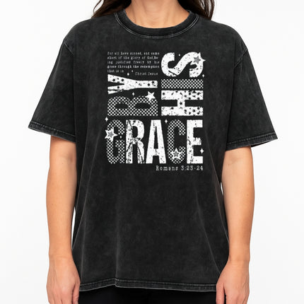 By His Grace Christian T-Shirt