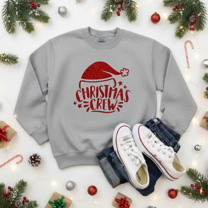 Christmas Crew Christmas Sweatshirt for Kids