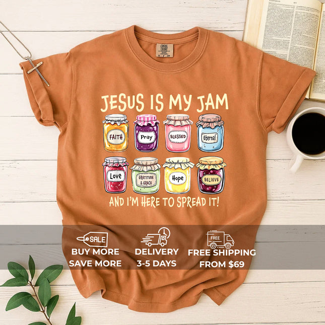 Comfort Colors Jesus is My Jam Graphic Tee