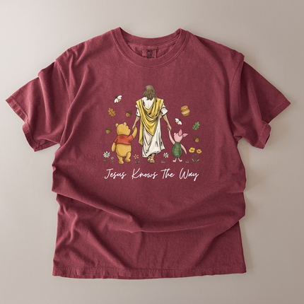 Comfort Colors Jesus Knows The Way T-Shirt