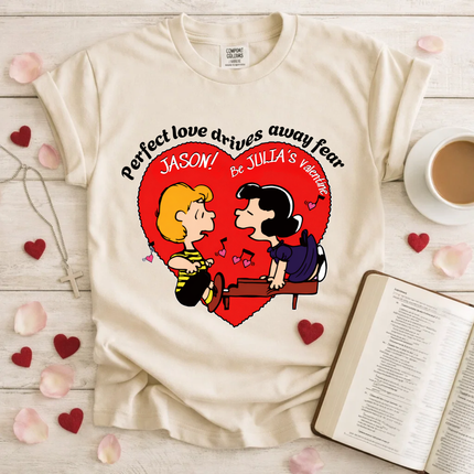 Comfort Colors Perfect Love Drives Away Fear T-Shirt