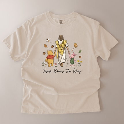 Comfort Colors Jesus Knows The Way T-Shirt