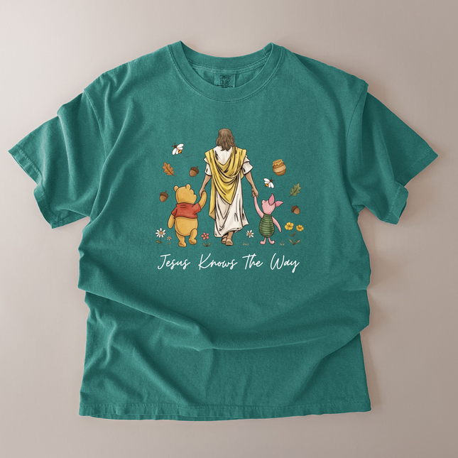 Comfort Colors Jesus Knows The Way T-Shirt