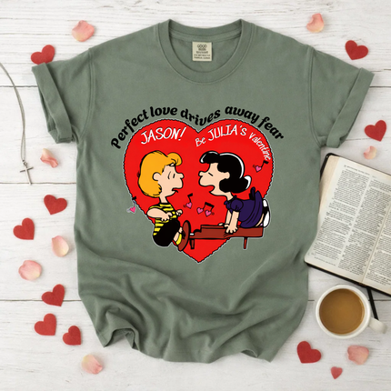 Comfort Colors Perfect Love Drives Away Fear T-Shirt