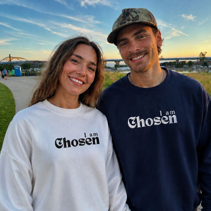 I am Chosen Embroidered Sweatshirt