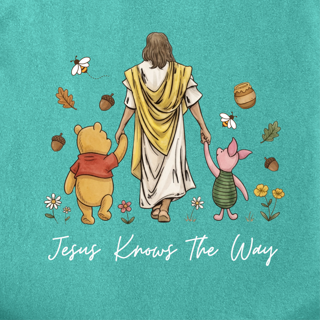 Comfort Colors Jesus Knows The Way T-Shirt
