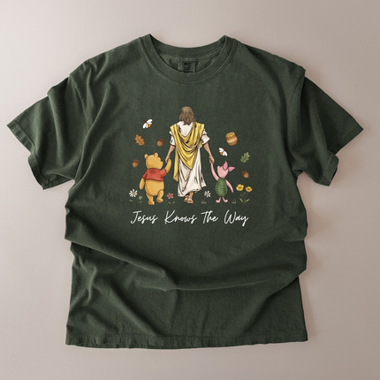 Comfort Colors Jesus Knows The Way T-Shirt