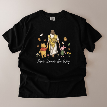 Comfort Colors Jesus Knows The Way T-Shirt