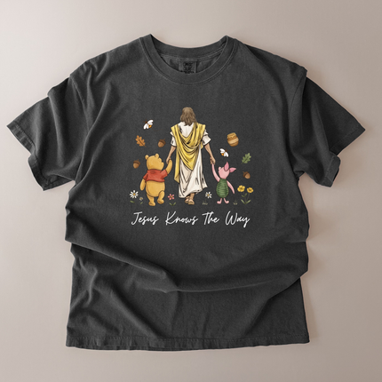 Comfort Colors Jesus Knows The Way T-Shirt