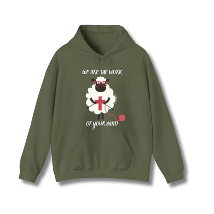 We Are The Work Of Your Hand Gildan Hoodie