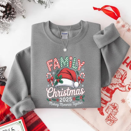 Make Memory Together Christmas Gildan Sweatshirt for Adults