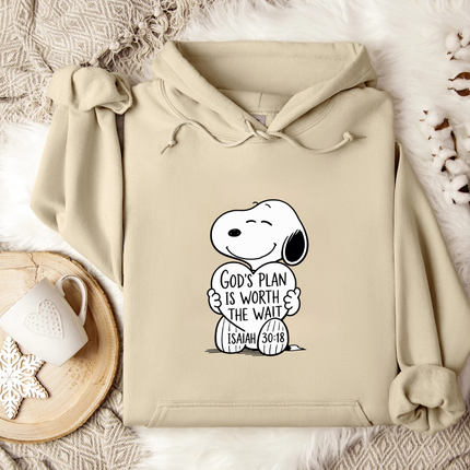 God's Plan Is Worth The Wait Hoodie