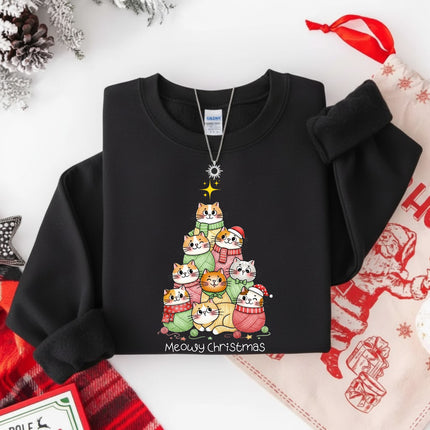 Meowy Christmas Sweatshirt