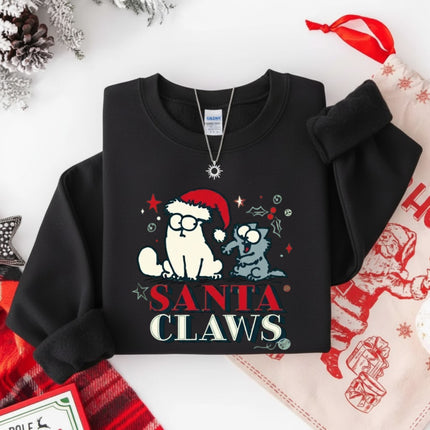Santa Claws Christmas Sweatshirt