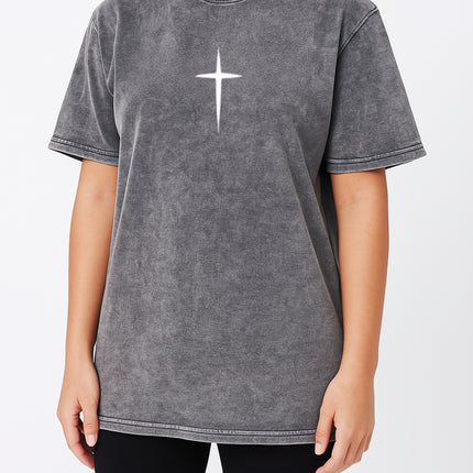 Minimalist Christian Cross T-Shirt