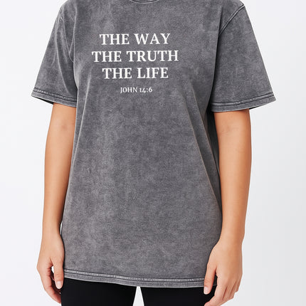 The Way The Truth The Life Christian T-Shirt