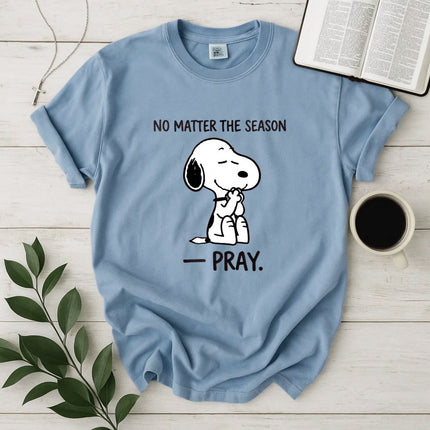 Comfort Colors Pray no matter the season T-Shirt