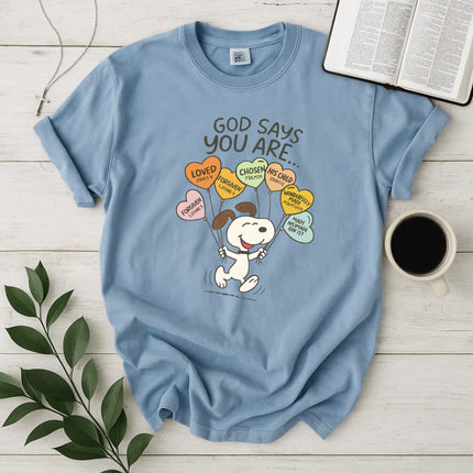 Comfort Colors Snoopy Balloons T-shirt