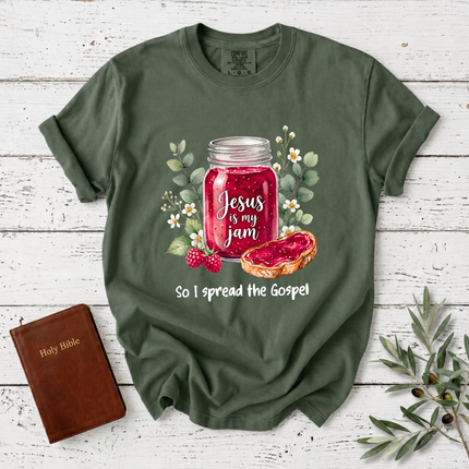 Comfort Colors Jesus Is My Jam So I Spread The Gospel T-Shirt