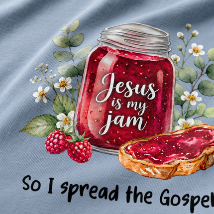 Comfort Colors Jesus Is My Jam So I Spread The Gospel T-Shirt