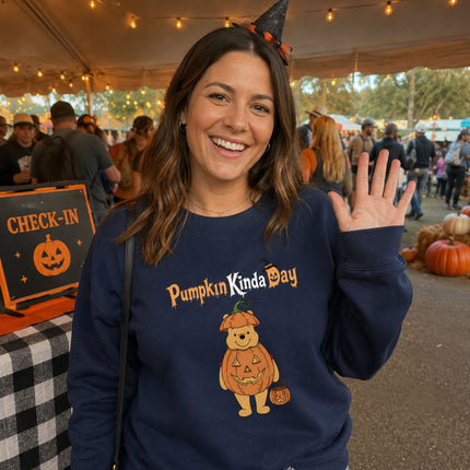 Halloween Pumpkin Kinda Day Sweatshirt