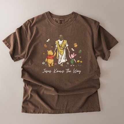 Comfort Colors Jesus Knows The Way T-Shirt